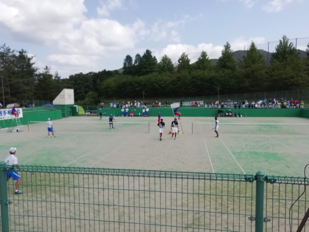 京都府福知山市　三段池公園テニスコート