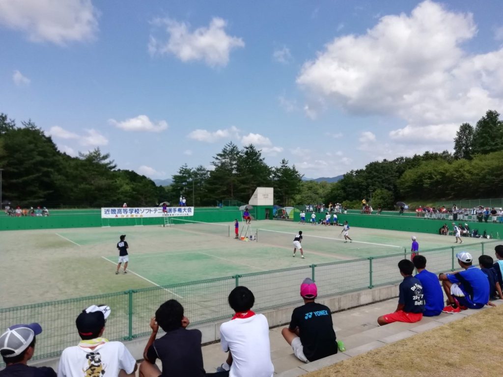 京都府福知山市　三段池公園テニスコート