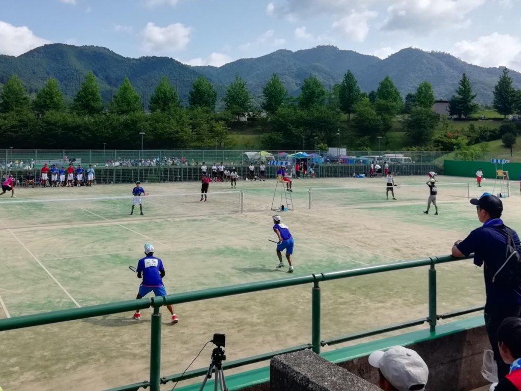 京都府福知山市　三段池公園テニスコート