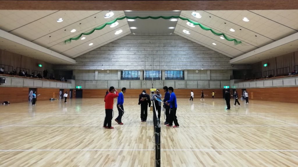 京都府城陽市　城陽市市民体育館　テニスコート