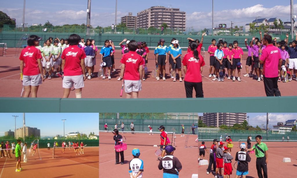 2015/10/03　小峯秋二氏と女子ナショナルチームによるソフトテニス指導者講習会2015