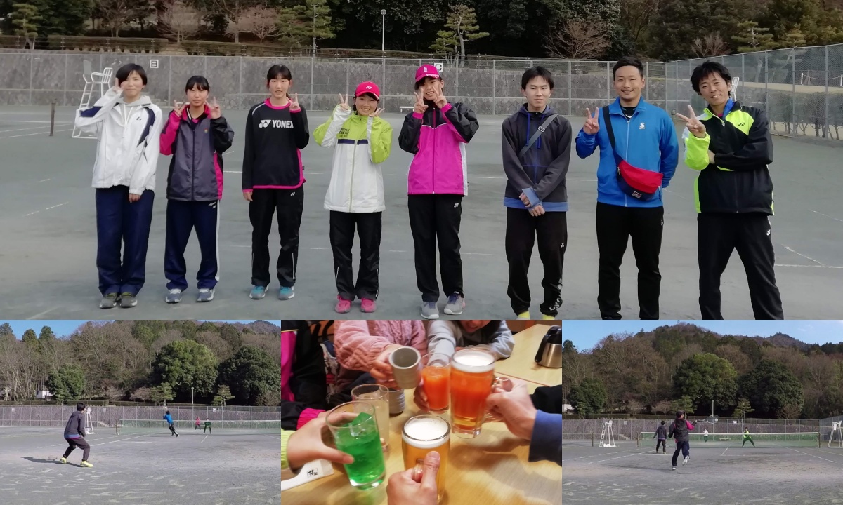 2019/03/23　第２回ソフトテニつ部・春のぷち合宿2019【１日目】