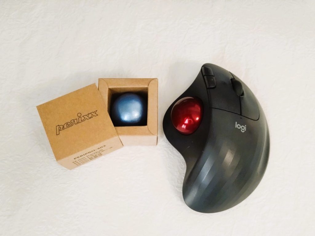 ぺリックス PERIPRO-303 GR 34 mm　トラックボールマウス　交換用トラックボール