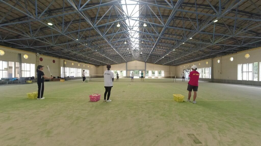 NPO法人多賀やまびこクラブ様　中学生女子ソフトテニスクラブ　個別練習会　個人レッスン