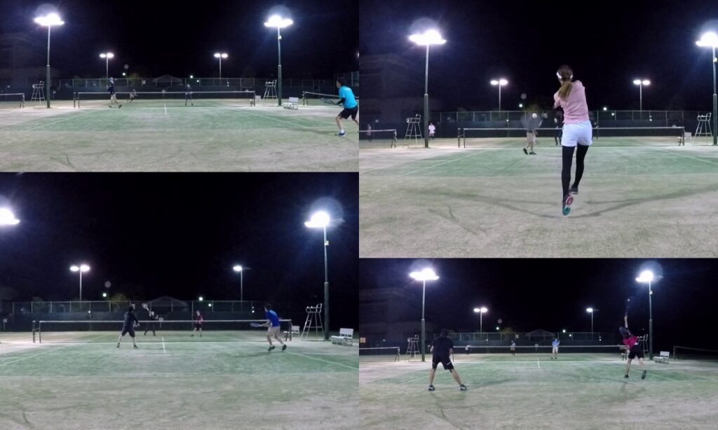 社会人中心のソフトテニスゲームデー　滋賀県ソフトテニス