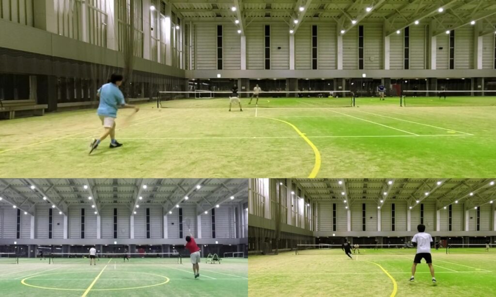 シニアソフトテニス