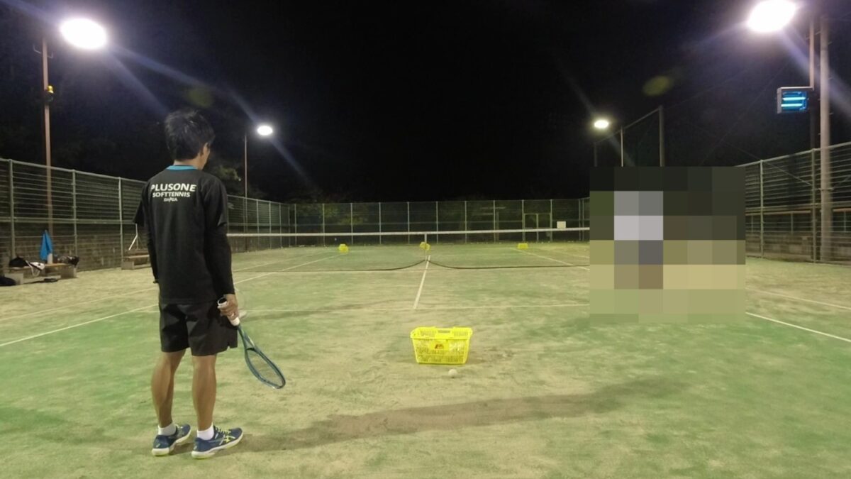 ソフトテニス 個人レッスン 個別練習会 滋賀県 中学生