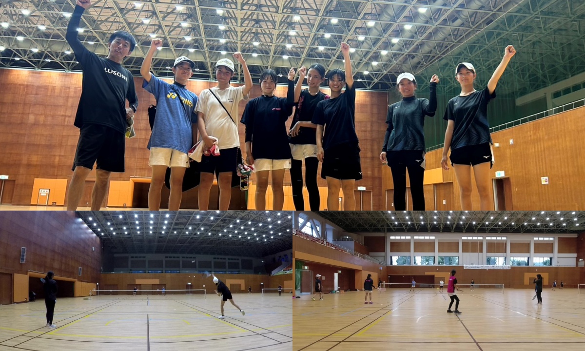 2025/08/11(月祝)　ソフトテニス　追加練習会／四日市ドーム・サマーカップ強化練習会