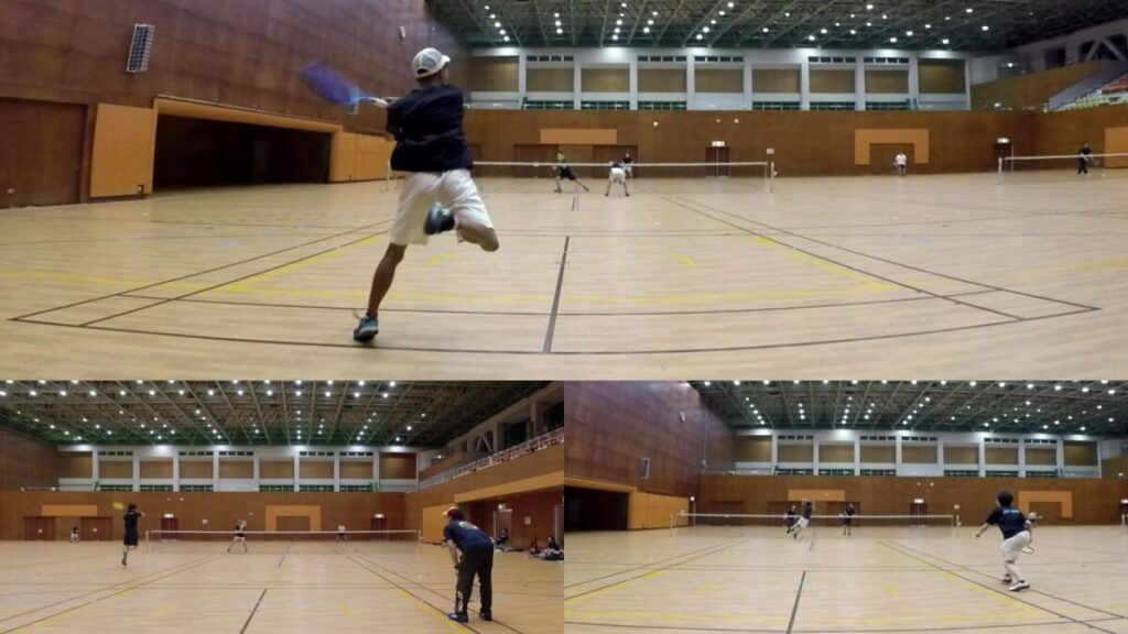 ソフトテニス練習会　社会人中心のゲームデー　滋賀県近江八幡市