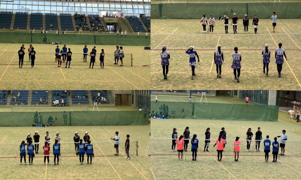2025/08/13　サマーカップ2025・四日市ドーム　プラスワン　中学ソフトテニス　地域クラブ活動
