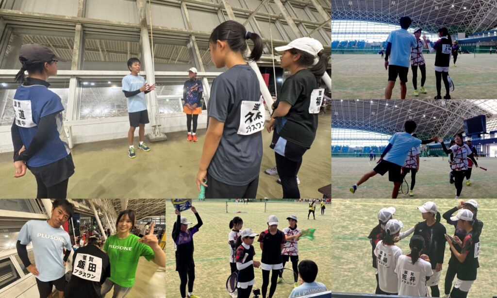 2025/08/13　サマーカップ2025・四日市ドーム　プラスワン　中学ソフトテニス　地域クラブ活動