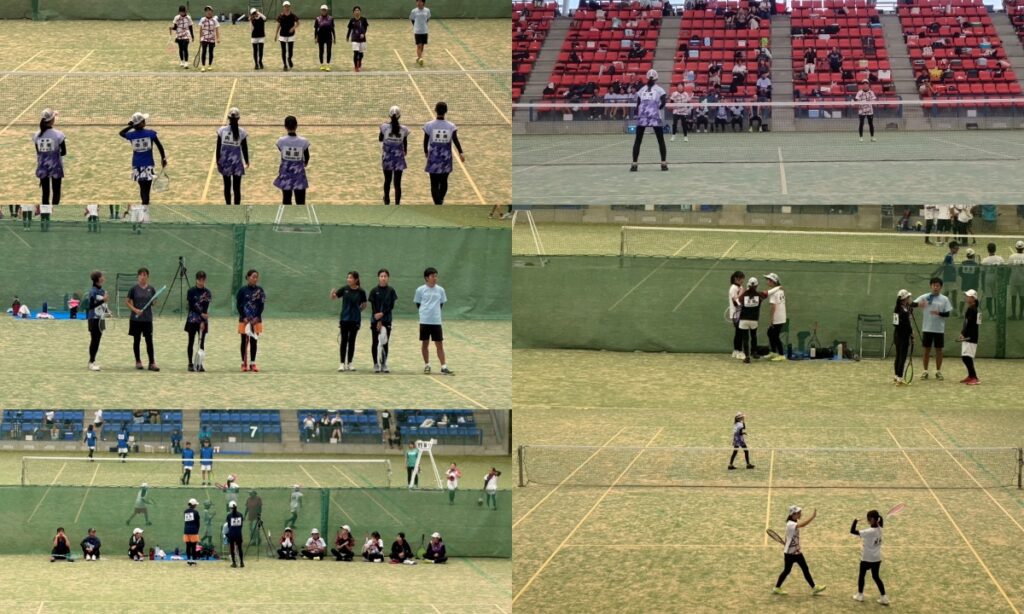 2025/08/13　サマーカップ2025・四日市ドーム　プラスワン　中学ソフトテニス　地域クラブ活動
