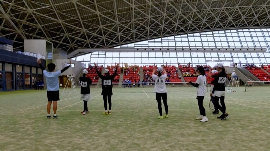 2025/08/13　サマーカップ2025・四日市ドーム　プラスワン　中学ソフトテニス　地域クラブ活動