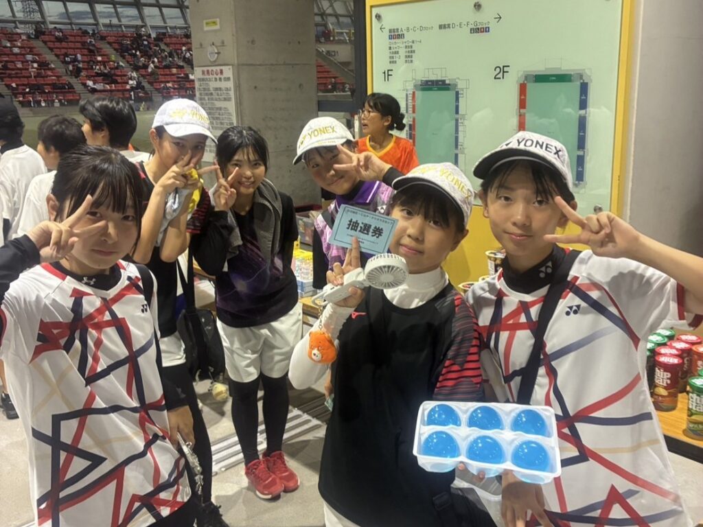 2025/08/13　サマーカップ2025・四日市ドーム　中学ソフトテニス　地域クラブ活動