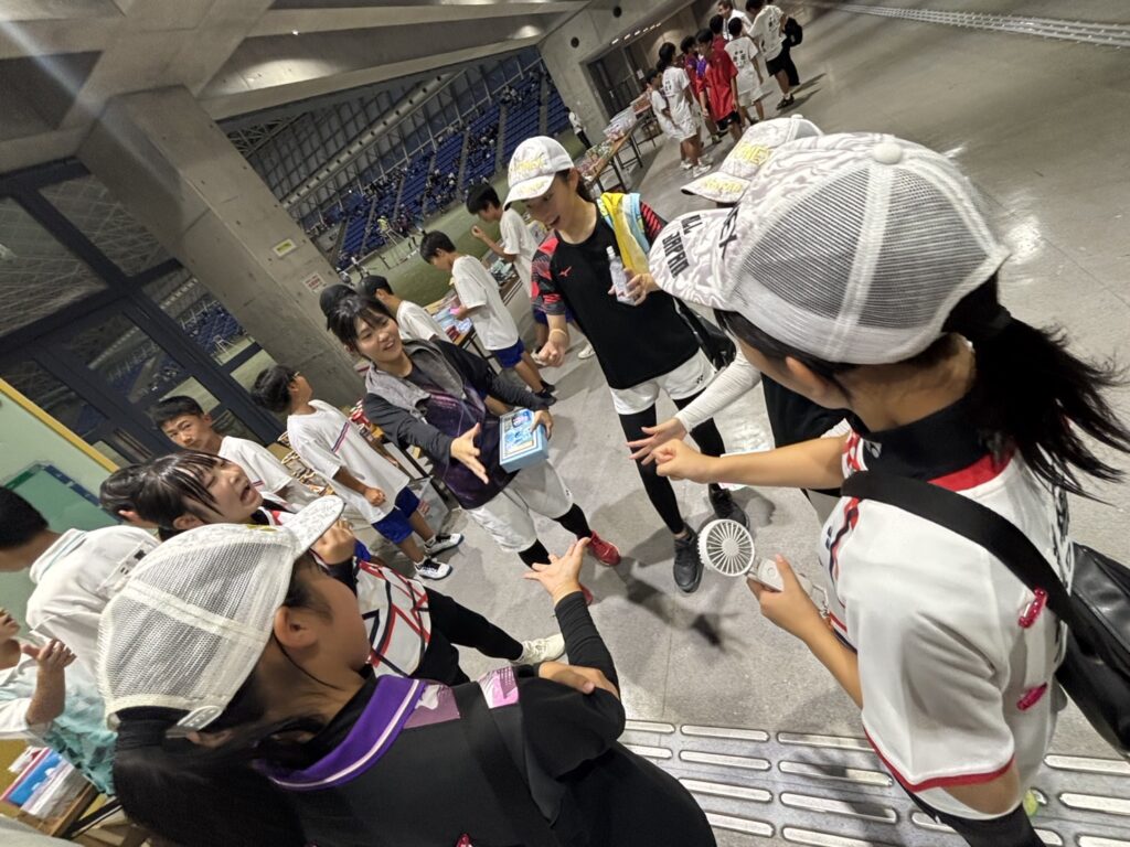 2025/08/13　サマーカップ2025・四日市ドーム　中学ソフトテニス　地域クラブ活動