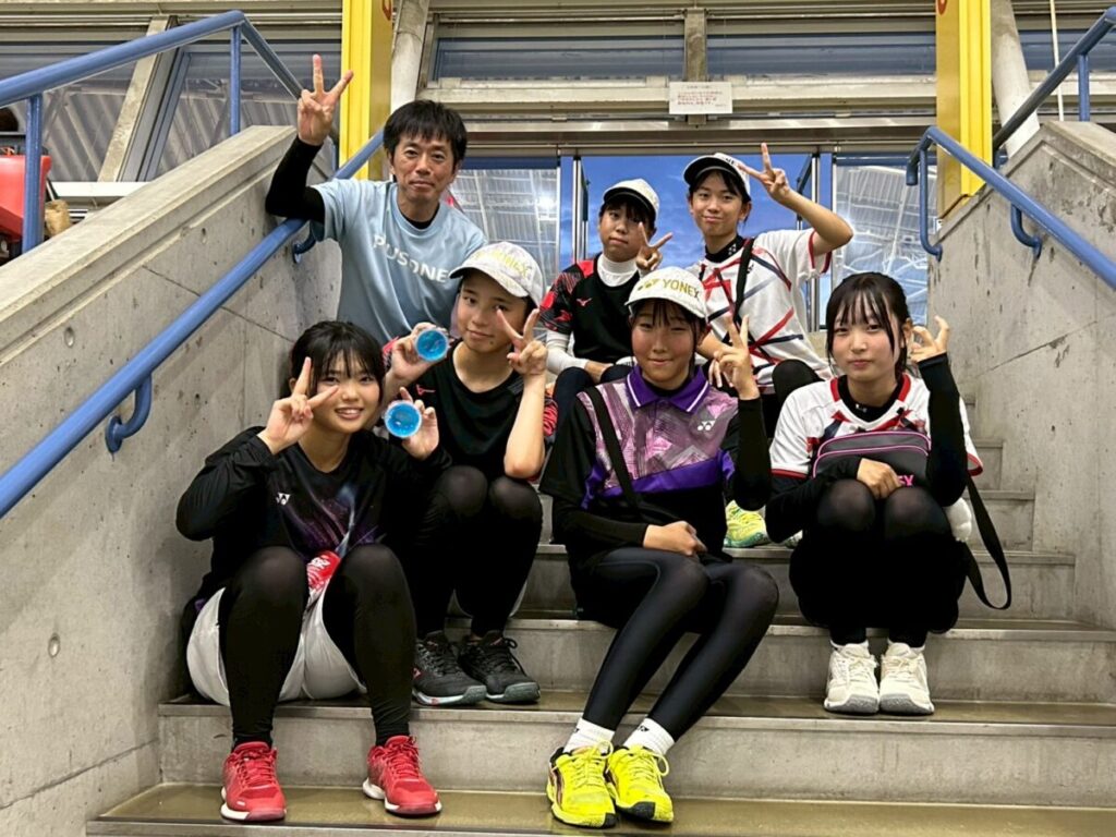 2025/08/13　サマーカップ2025・四日市ドーム　中学ソフトテニス　地域クラブ活動