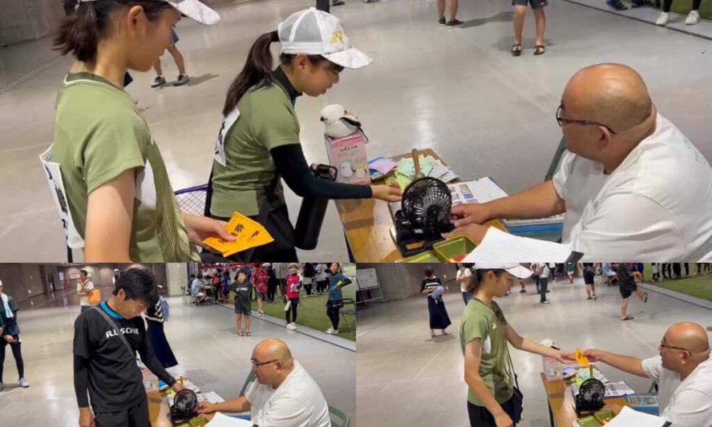 2025/08/13 サマーカップ2025・四日市ドーム 中学ソフトテニス 地域クラブ活動