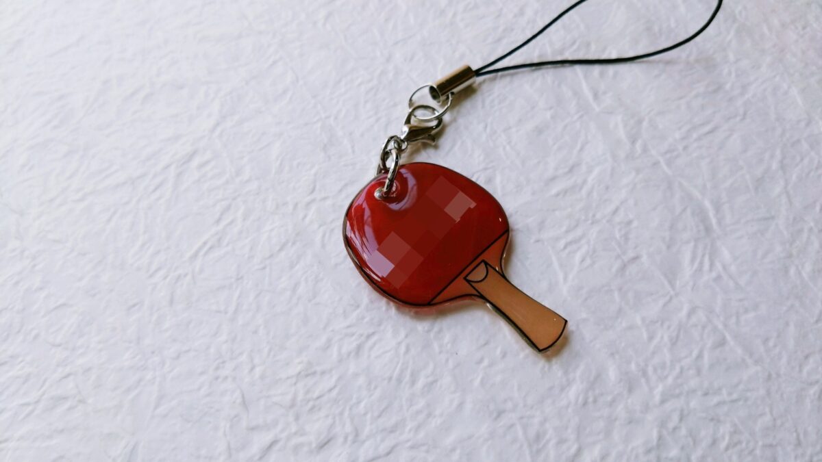 ワンズラボ キーホルダー チャーム 卓球ラケット