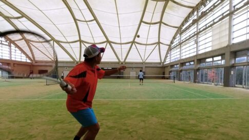 シニアソフトテニス