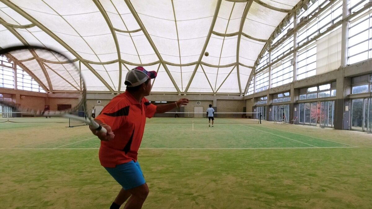 シニアソフトテニス