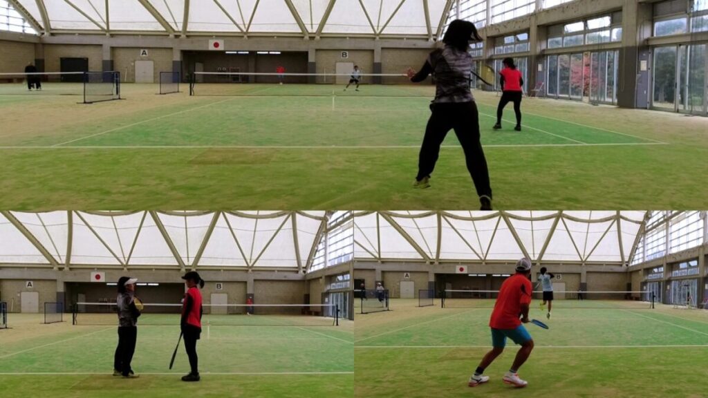 シニアソフトテニス　滋賀