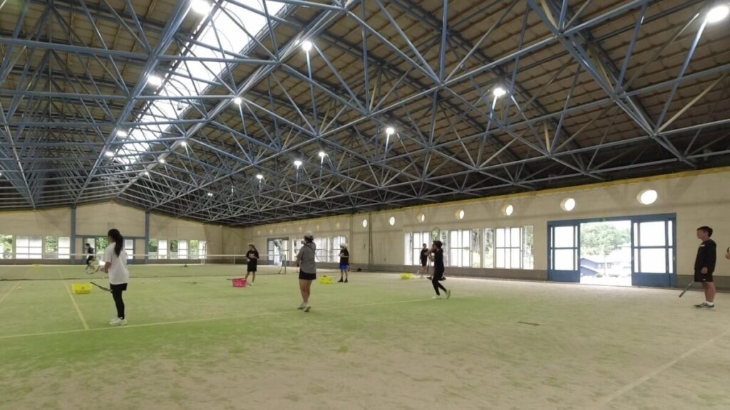 ソフトテニス　個別練習会　滋賀県　多賀やまびこクラブ　グループレッスン　女子ソフトテニス部　個人レッスン