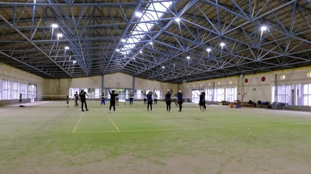 ソフトテニス　個別練習会　滋賀県　多賀やまびこクラブ　グループレッスン　女子ソフトテニス部　個人レッスン