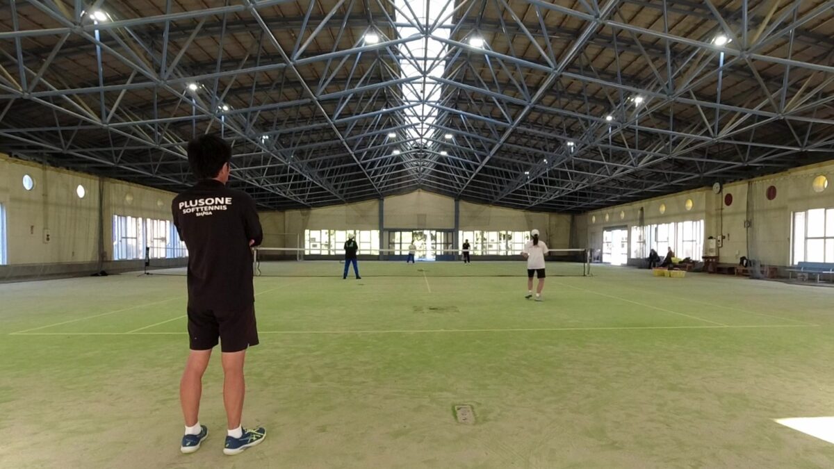 ソフトテニス 個別練習会 滋賀県 多賀やまびこクラブ グループレッスン 女子ソフトテニス部 個人レッスン