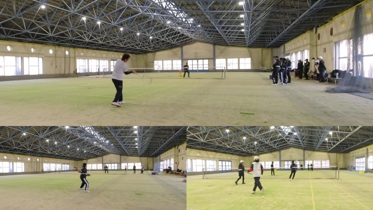 ソフトテニス　個別練習会　滋賀県　多賀やまびこクラブ　グループレッスン　女子ソフトテニス部　個人レッスン