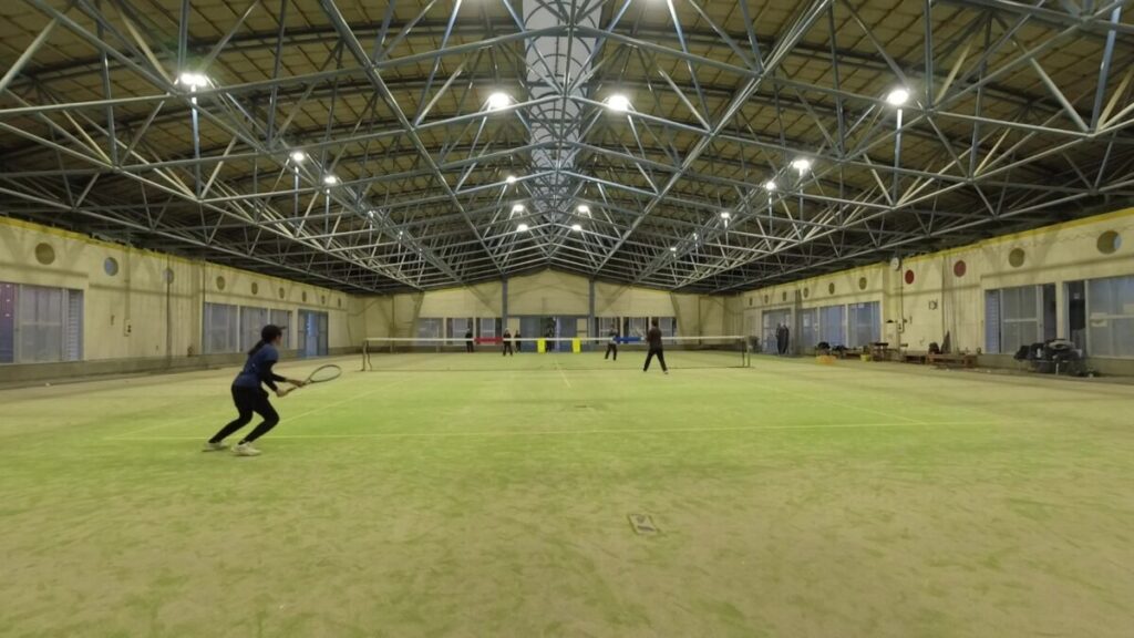 ソフトテニス　個別練習会　滋賀県　多賀やまびこクラブ　グループレッスン　女子ソフトテニス部　個人レッスン