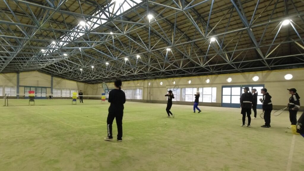 ソフトテニス　個別練習会　滋賀県　多賀やまびこクラブ　グループレッスン　女子ソフトテニス部　個人レッスン