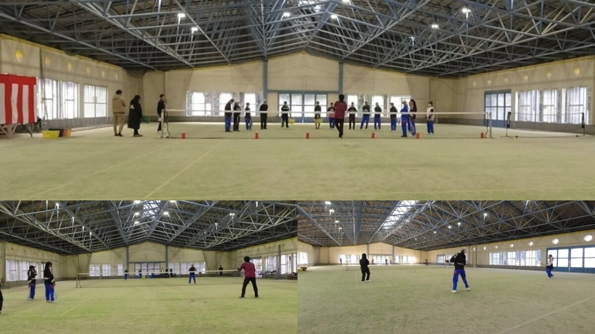 ソフトテニス　個別練習会　滋賀県　多賀やまびこクラブ　グループレッスン　女子ソフトテニス部　個人レッスン