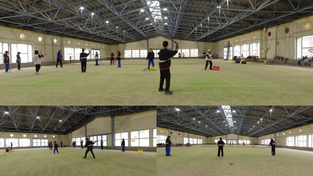 ソフトテニス　個別練習会　滋賀県　多賀やまびこクラブ　グループレッスン　女子ソフトテニス部　個人レッスン