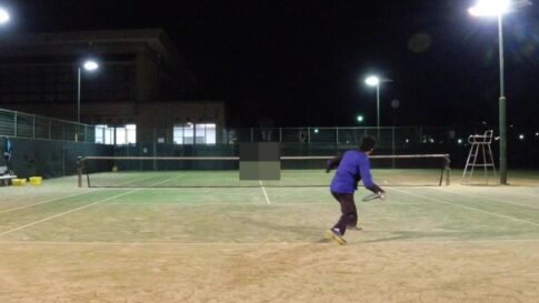 2026/02/18(水)　ソフトテニス・個別練習会　個人レッスン　高校生　滋賀県