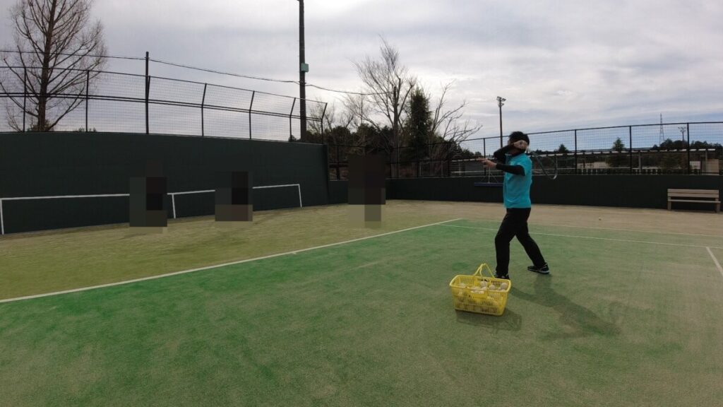 ソフトテニス 個別練習会 個人レッスン 中学生女子 滋賀県蒲生郡日野町