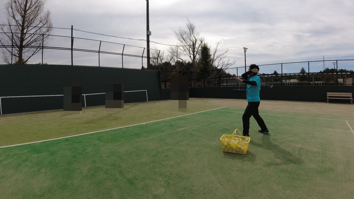 ソフトテニス 個別練習会 個人レッスン 中学生女子 滋賀県蒲生郡日野町