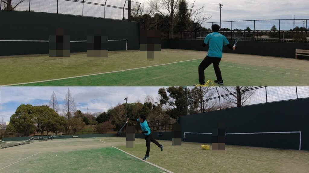 ソフトテニス 個別練習会 個人レッスン 中学生女子 滋賀県蒲生郡日野町