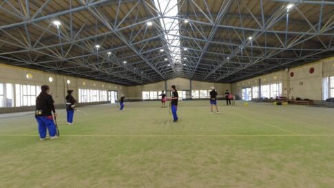 ソフトテニス 個別練習会 滋賀県 多賀やまびこクラブ グループレッスン 中学女子ソフトテニス部 個人レッスン