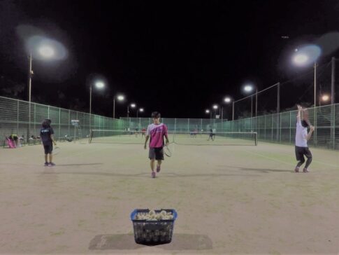 2018/08/18(土) 初心者練習会 プラスワン・ソフトテニス