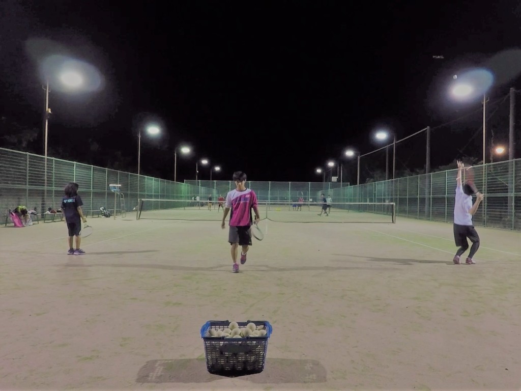 2018/08/18(土) 初心者練習会 プラスワン・ソフトテニス