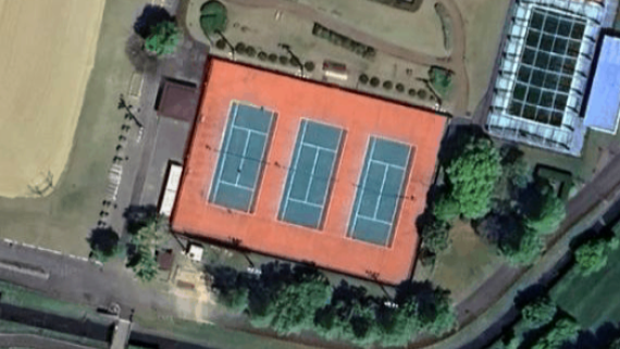 滋賀県蒲生郡日野町　大谷公園テニスコート