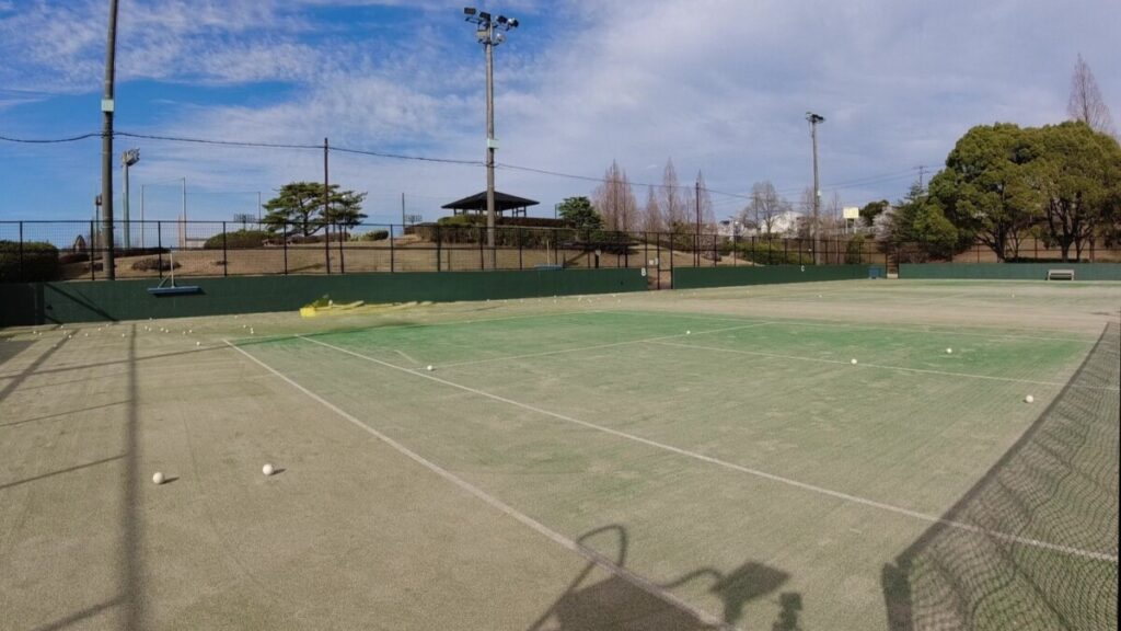 滋賀県蒲生郡日野町　大谷公園テニスコート