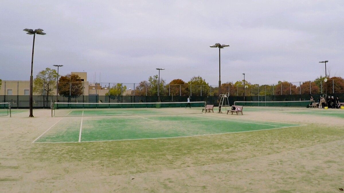 滋賀県草津市　矢橋帰帆島テニスコート