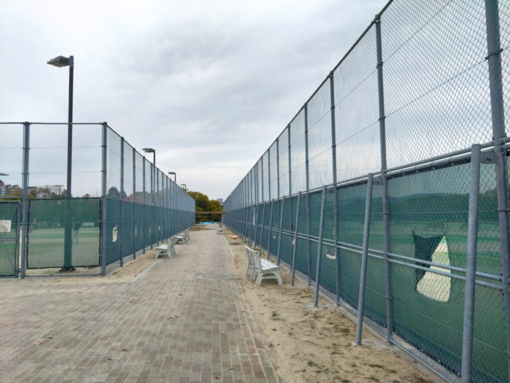 滋賀県草津市　矢橋帰帆島テニスコート