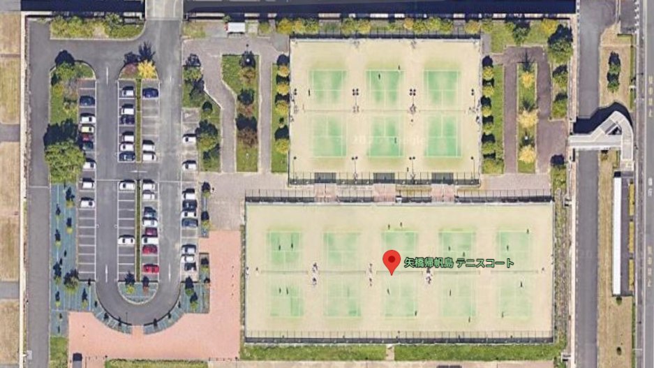 滋賀県草津市　矢橋帰帆島テニスコート