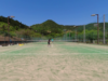 小学生中心のソフトテニス練習会